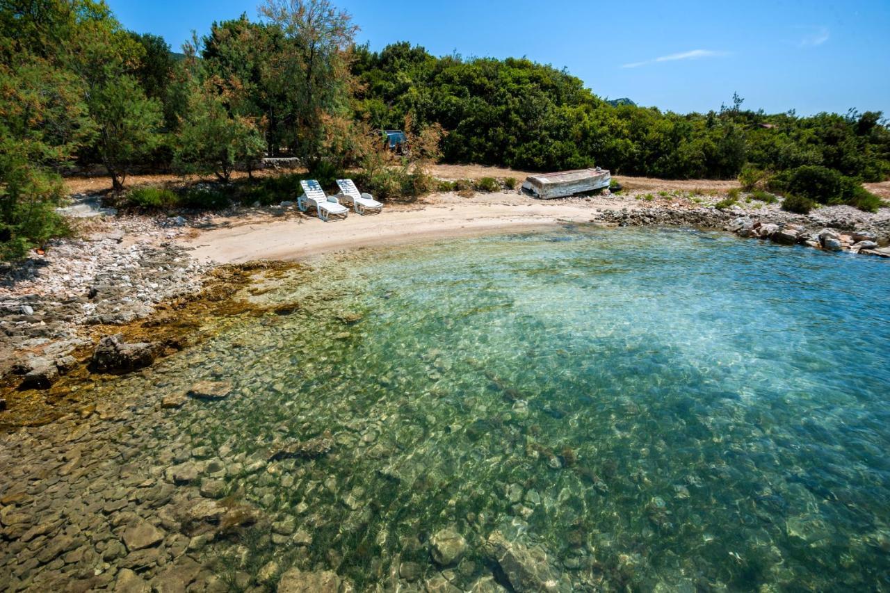 Secluded Fisherman'S Cottage Cove Zuborovica, Pasman - 321 Mrljane Exterior foto