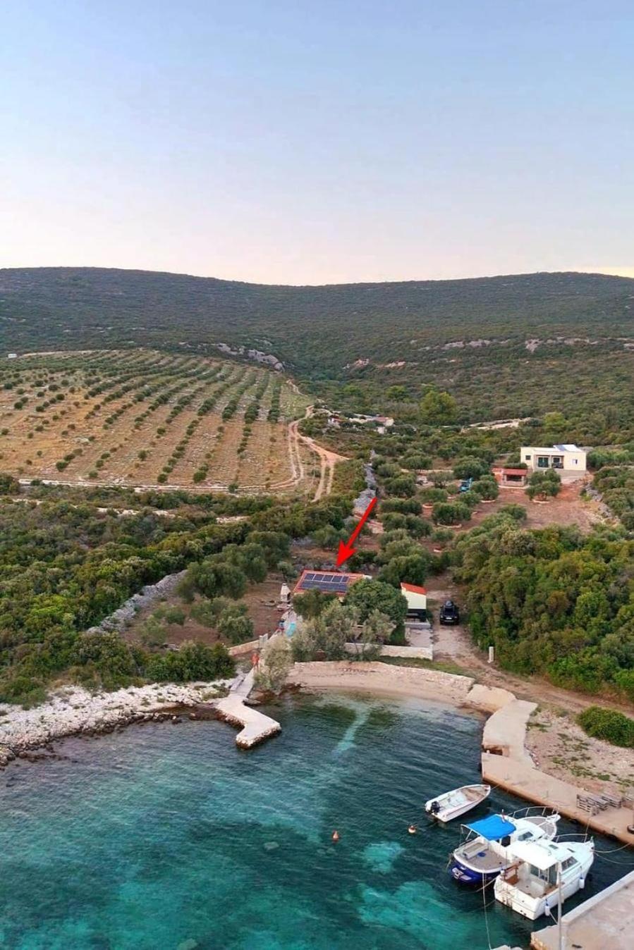 Secluded Fisherman'S Cottage Cove Zuborovica, Pasman - 321 Mrljane Exterior foto
